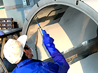 永伸産業 製造工程 焼け落し