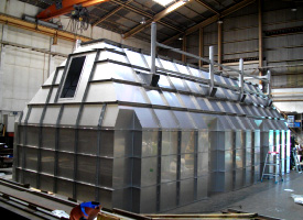 ステンレス製 大型ホッパー