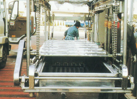 麺半自動茹釜機