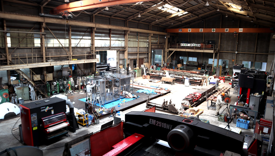 永伸産業の主な設備について