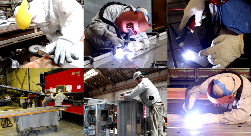 永伸産業の産業を活かす機械の創造